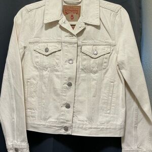 Levi's Women's Off-White Denim Jacket